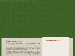 Domy drewniane, ogrodzenia i palisady