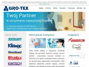 gro-tex - twój dostawca sterylnej odzieży